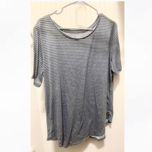 Old Navy Blue Striped Tee